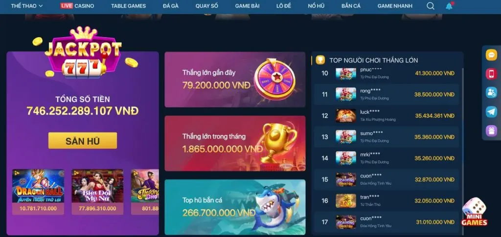 Thần Tài Bắn Cá 55vin win